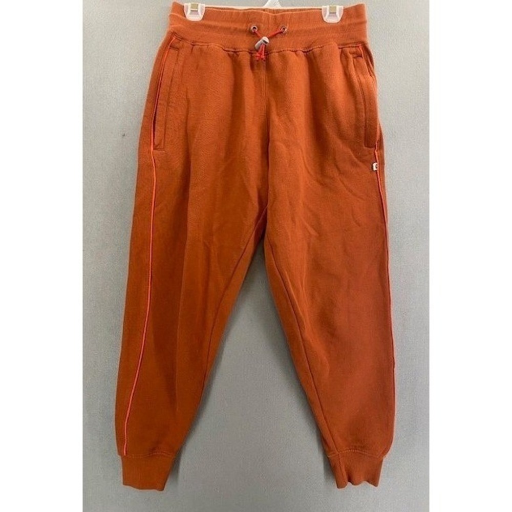 Cotopaxi Women's Small Sweatpants Jogger Orange Organic Cotton Piping EUC
